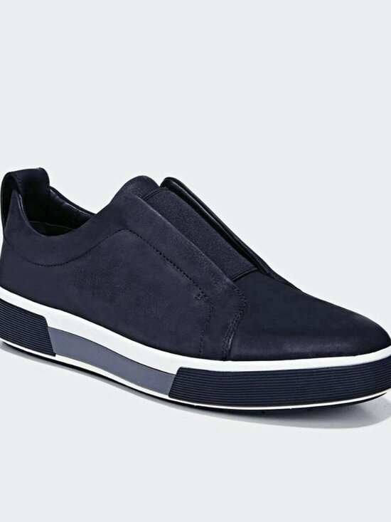 Vince Ranger Men\'s Navy Coastal Suede Slip-On Sneaker Size 9 (MSRP $250) main image 8